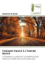 Chemin tracé à l’encre bleue