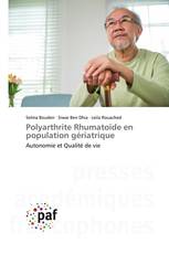 Polyarthrite Rhumatoïde en population gériatrique