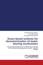 Ocean-based sorbents for decontamination of metal-bearing wastewaters