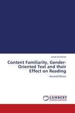 Content Familiarity, Gender-Oriented Text and their Effect on Reading