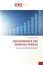 GOUVERNANCE DES MARCHES PUBLICS