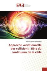 Approche variationnelle des collisions : Rôle du continuum de la cible