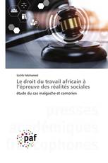 Le droit du travail africain à l’épreuve des réalités sociales