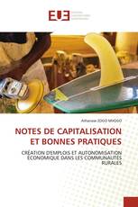 NOTES DE CAPITALISATION ET BONNES PRATIQUES