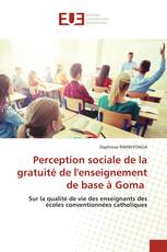 Perception sociale de la gratuité de l'enseignement de base à Goma