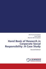 Hand Book of Research in Corporate Social Responsibility :A Case Study