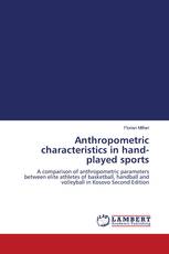 Anthropometric characteristics in hand-played sports