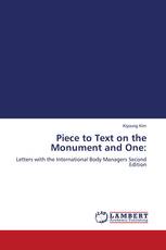 Piece to Text on the Monument and One: