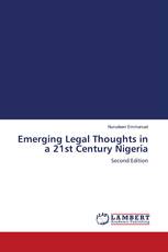 Emerging Legal Thoughts in a 21st Century Nigeria