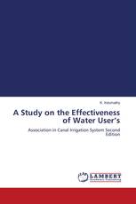 A Study on the Effectiveness of Water User’s