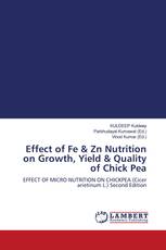 Effect of Fe & Zn Nutrition on Growth, Yield & Quality of Chick Pea