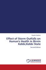 Effect of Storm Outfalls on Human's Health in Birnin Kebbi,Kebbi State