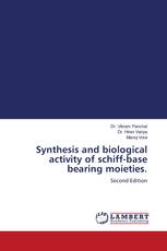 Synthesis and biological activity of schiff-base bearing moieties.