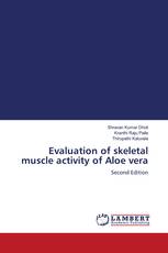 Evaluation of skeletal muscle activity of Aloe vera