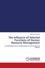 The Influence of Selected Functions of Human Resource Management