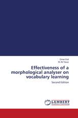 Effectiveness of a morphological analyser on vocabulary learning