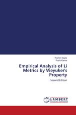 Empirical Analysis of Li Metrics by Weyuker's Property