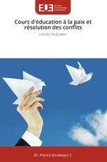 Cours d'éducation à la paix et résolution des conflits