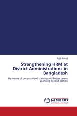 Strengthening HRM at District Administrations in Bangladesh