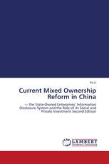 Current Mixed Ownership Reform in China