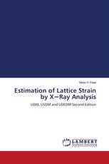 Estimation of Lattice Strain by X−Ray Analysis