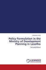 Policy Formulation in the Ministry of Development Planning in Lesotho