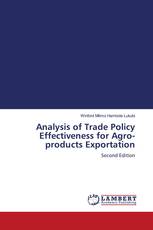 Analysis of Trade Policy Effectiveness for Agro-products Exportation