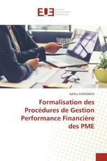 Formalisation des Procédures de Gestion Performance Financière des PME