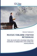 MAXSUS FANLARNI O‘QITISH METODIKASI