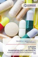 D.PHARM II – YEAR PHARMACOLOGY LAB MANUAL