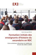 Formation initiale des enseignants d’histoire du secondaire en RDC