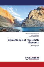 Bismuthides of rare earth elements