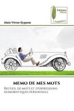 MEMO DE MES MOTS