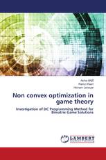 Non convex optimization in game theory