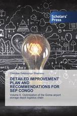 DETAILED IMPROVEMENT PLAN AND RECOMMENDATIONS FOR SEP CONGO