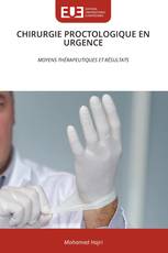 CHIRURGIE PROCTOLOGIQUE EN URGENCE