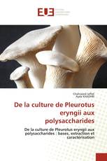 De la culture de Pleurotus eryngii aux polysaccharides