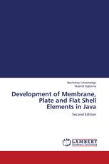 Development of Membrane, Plate and Flat Shell Elements in Java