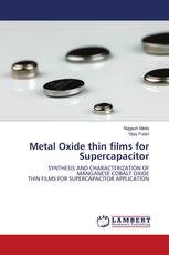 Metal Oxide thin films for Supercapacitor