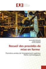 Recueil des procédés de mise en forme