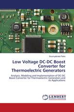 Low Voltage DC-DC Boost Converter for Thermoelectric Generators
