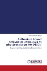 Ruthenium bound terpyridine complexes as photosensitisers for DSSCs: