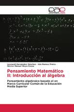 Pensamiento Matemático II: Introducción al álgebra