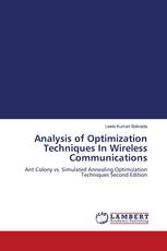 Analysis of Optimization Techniques In Wireless Communications