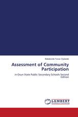 Assessment of Community Participation