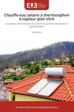 Chauffe-eau solaire à thermosiphon à capteur plan vitré