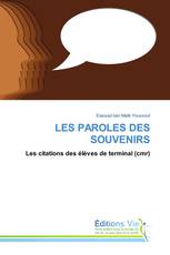 LES PAROLES DES SOUVENIRS