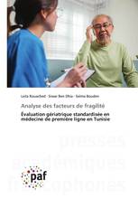 Analyse des facteurs de fragilité