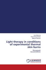 Light therapy in conditions of experimental thermal skin burns