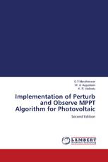 Implementation of Perturb and Observe MPPT Algorithm for Photovoltaic